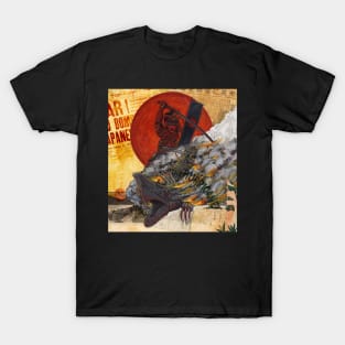 Samurai & Battleship T-Shirt